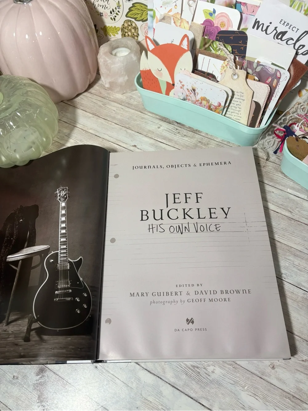 Jeff Buckley His Own Voice Hardcover Book First Edition 2019 By Guibert & Browne